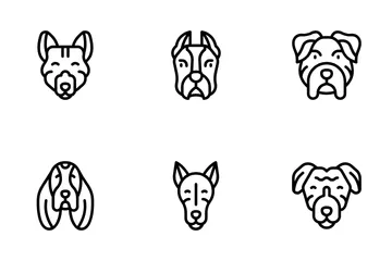 Dog Breeds Icon Pack