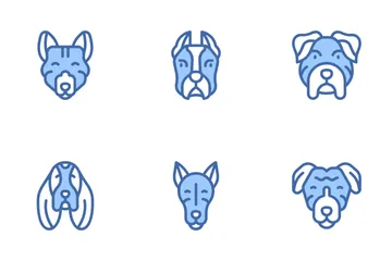 Dog Breeds Icon Pack