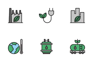 Ecología Paquete de Iconos