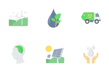 Ecology And Environment Icon Pack