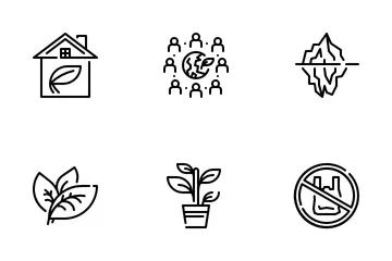 Ecology And Environment Icon Pack