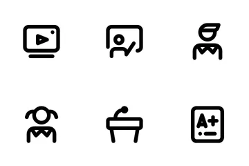 Education And School Icon Pack