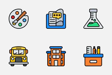 Education And School Icon Pack