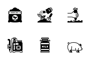 Farming And Agriculture Icon Pack