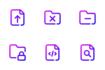 File And Folders Icon Pack