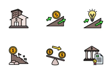 Financial Crisis Icon Pack