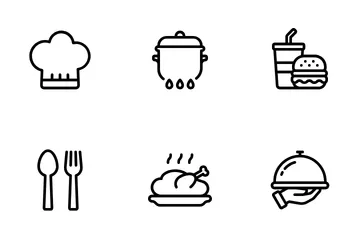 Food And Restaurant Icon Pack