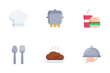 Food And Restaurant Icon Pack