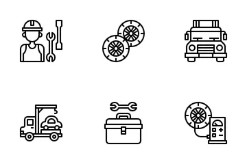 Free Autowerkstatt Symbolpack