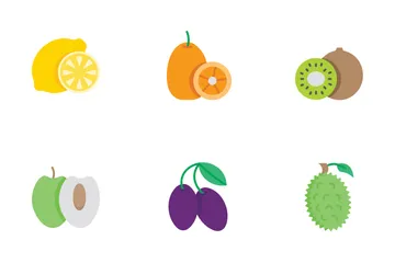 Free Frutas Paquete de Iconos