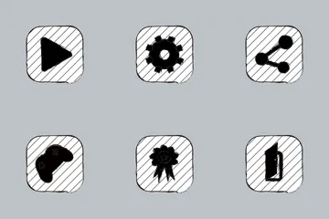 Free Pencil UI Essential Icons Icon Pack