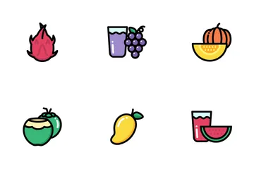 Fruta Paquete de Iconos