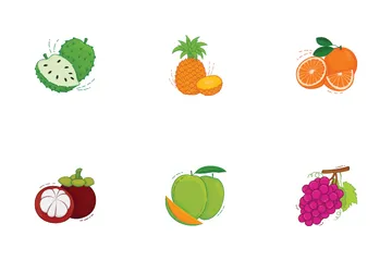 Frutas Paquete de Iconos