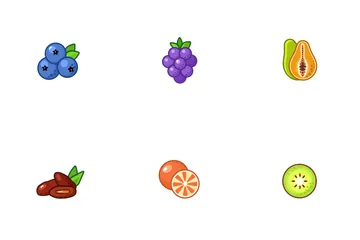 Frutas Paquete de Iconos