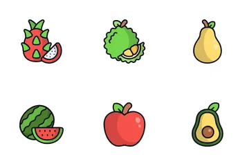 Frutas Paquete de Iconos