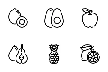 Frutas Paquete de Iconos