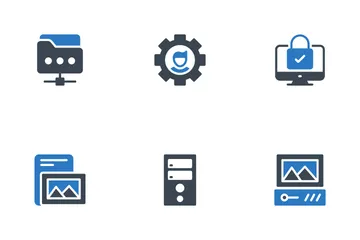 Gestion de données Pack d'Icônes