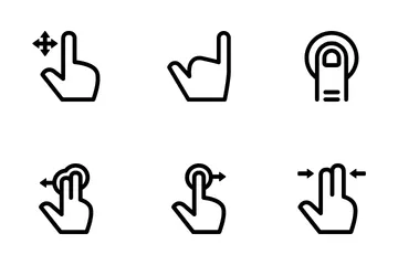 Hand Gestures Icon Pack