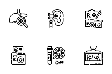 Health Checkup Icon Pack