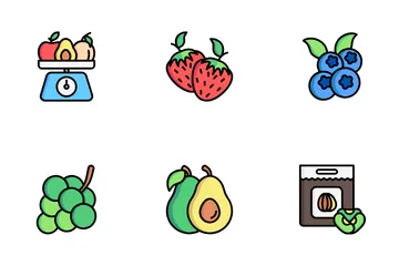 Healthy Food Icon Pack