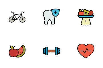 Healthy Lifestyle Icon Pack