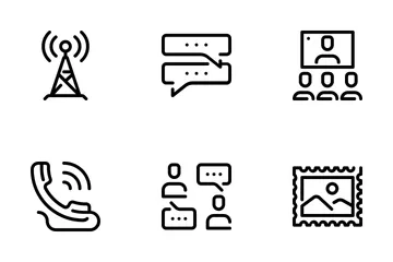 Ícones de comunicação Pacote de Ícones