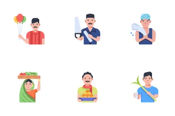 Indian Local Businesses Icon Pack