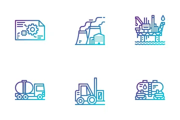 Industria Paquete de Iconos