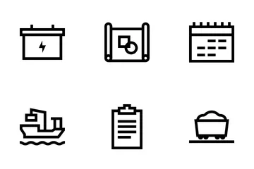 Industrial Process Icon Pack