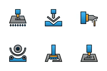 Industry And Manufacture Icon Pack