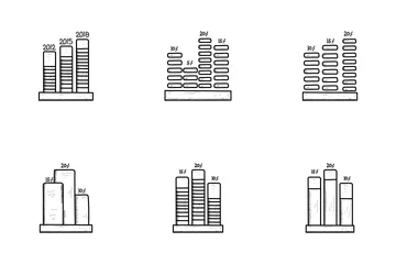 Infographic Growth Chart Vol 2 Icon Pack