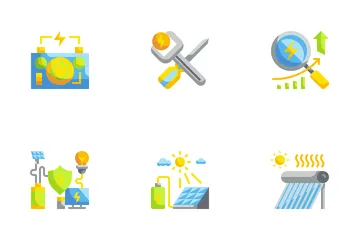 Innovative Renewable Energy Icon Pack