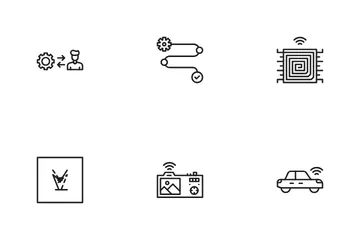 Internet der Dinge Symbolpack