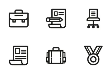 Job & Resume Icon Pack