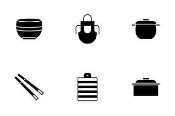 Kitchen Utensils Icon Pack