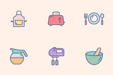 Kitchen Utilities Icon Pack