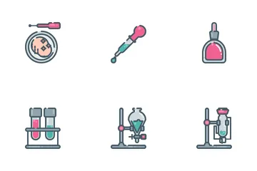 Laboratory Glassware Icon Pack