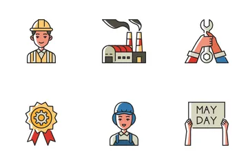 Labour Day Icon Pack