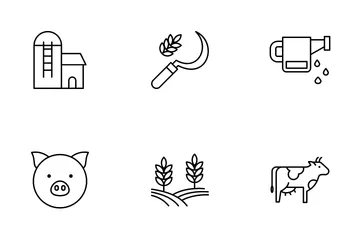 Landwirtschaft Symbolpack