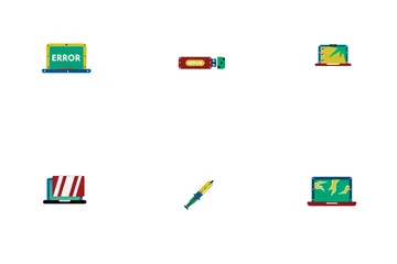 Laptop Repair Icon Pack