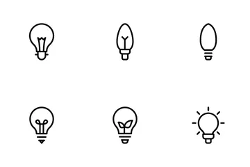 Light Bulb Icon Pack