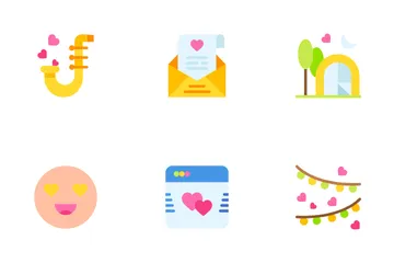 Love And Wedding Icon Pack