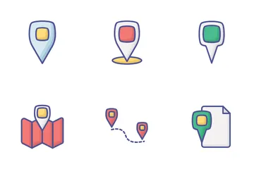 Maps & Navigation Icon Pack