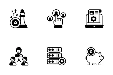 Marketing & Business Management Icon Pack