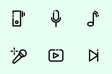 Media User Asset Icon Pack