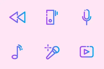 Media User Icon Pack