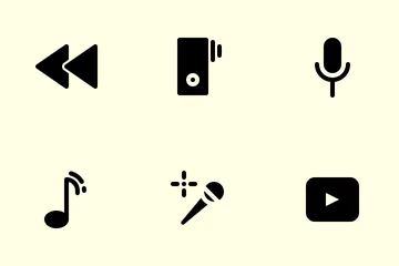 Media User Icon Pack