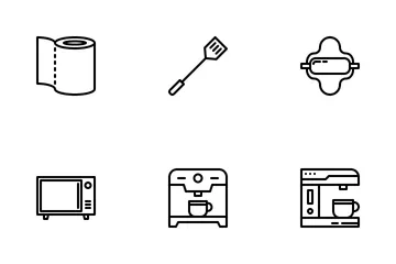 Batería de cocina Paquete de Iconos