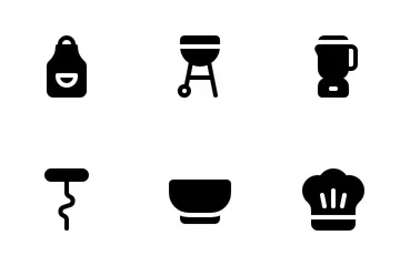 Batería de cocina Paquete de Iconos