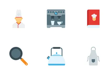 Batería de cocina Paquete de Iconos